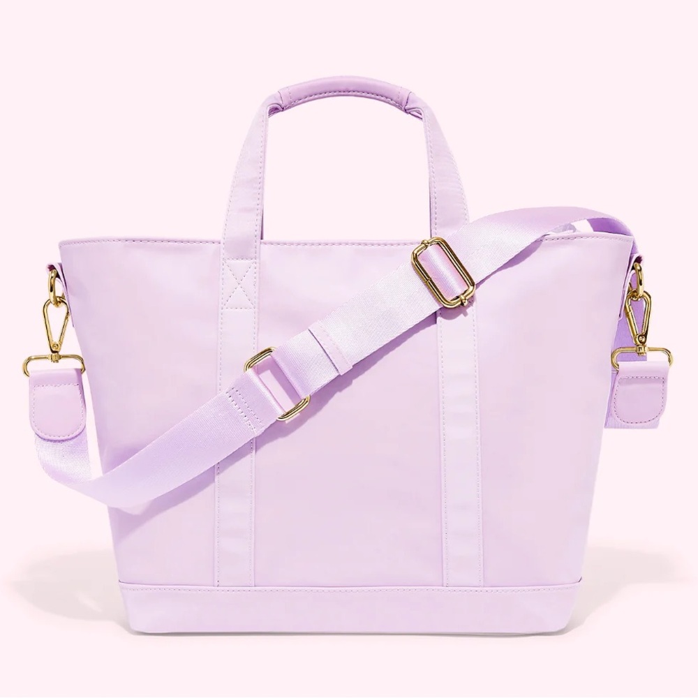 Stoney Clover Classic Mini Tote Bag Lilac NWT - Picture 6 of 6